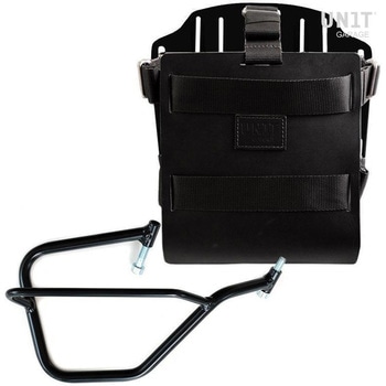 Carrying system in aluminum with adjustable leather front， Quick Release System and frame | U085-U000-2504DX UnitGarage (ユニットガレージ)