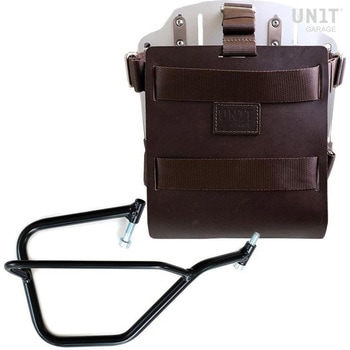 Carrying system in aluminum with adjustable leather front， Quick Release System and frame | U085-U000-2504DX UnitGarage (ユニットガレージ)