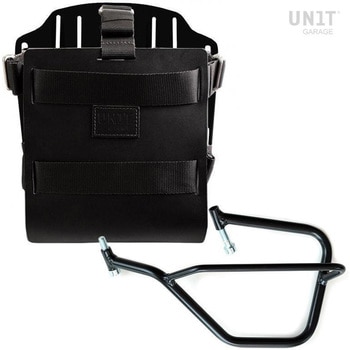 Carrying system in aluminum with adjustable leather front， Quick Release System and frame | U085-U000-2504SX UnitGarage (ユニットガレージ)