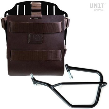 Carrying system in aluminum with adjustable leather front， Quick Release System and frame | U085-U000-2504SX UnitGarage (ユニットガレージ)