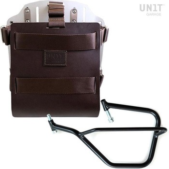 Carrying system in aluminum with adjustable leather front， Quick Release System and frame | U085-U000-2504SX UnitGarage (ユニットガレージ)