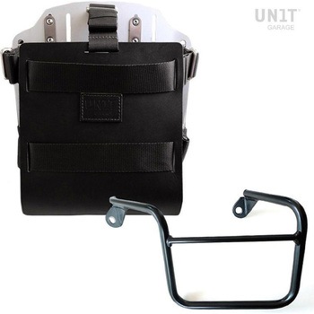 Carrying system in aluminum with adjustable leather front， Quick Release System and frame | U085-U000-2600SX UnitGarage (ユニットガレージ)