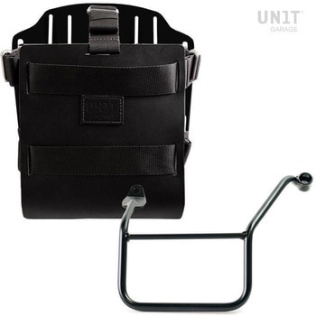 Carrying system in aluminum with adjustable leather front， Quick Release System and frame | U085-U000-3208SX - UnitGarage (ユニットガレージ)
