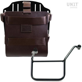 Carrying system in aluminum with adjustable leather front， Quick Release System and frame | U085-U000-3208SX - UnitGarage (ユニットガレージ)
