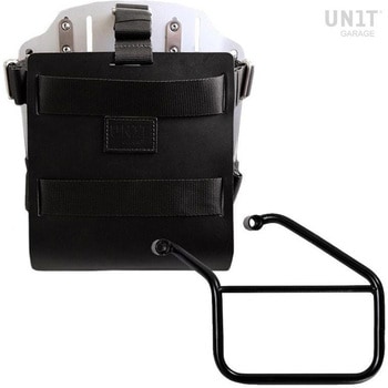 Carrying system in aluminum with adjustable leather front， Quick Release System and frame | U085-U000-3500SX UnitGarage (ユニットガレージ)