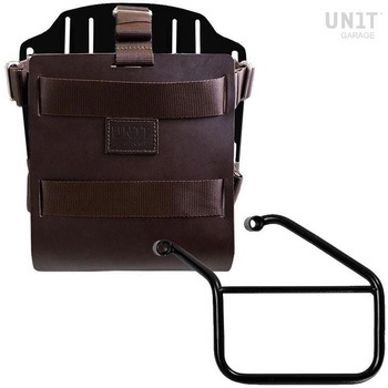 Carrying system in aluminum with adjustable leather front， Quick Release System and frame | U085-U000-3500SX UnitGarage (ユニットガレージ)