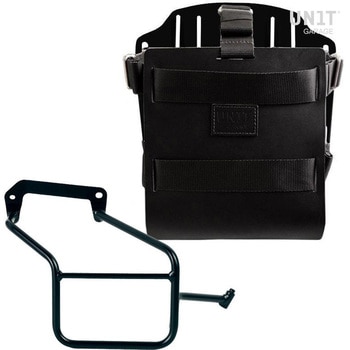 Carrying system in aluminum with adjustable leather front， Quick Release System and frame | U085-U000-3600DX UnitGarage (ユニットガレージ)