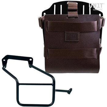Carrying system in aluminum with adjustable leather front， Quick Release System and frame | U085-U000-3600DX UnitGarage (ユニットガレージ)