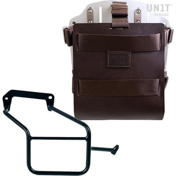 Carrying system in aluminum with adjustable leather front， Quick Release System and frame | U085-U000-3600DX UnitGarage (ユニットガレージ)