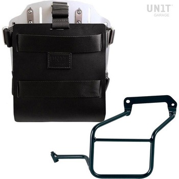 Carrying system in aluminum with adjustable leather front， Quick Release System and frame | U085-U000-3600SX UnitGarage (ユニットガレージ)
