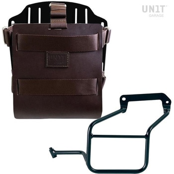 Carrying system in aluminum with adjustable leather front， Quick Release System and frame | U085-U000-3600SX UnitGarage (ユニットガレージ)