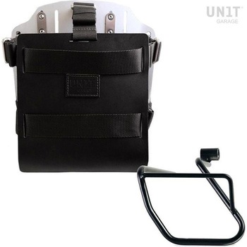 Carrying system in aluminum with adjustable leather front， Quick Release System and frame | U085-U000-3700SX UnitGarage (ユニットガレージ)