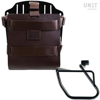 Carrying system in aluminum with adjustable leather front， Quick Release System and frame | U085-U000-3700SX UnitGarage (ユニットガレージ)
