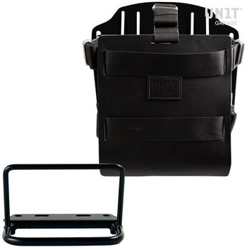 Carrying system in aluminum with adjustable leather front， Quick Release System and frame | U085-U000-3800 UnitGarage (ユニットガレージ)