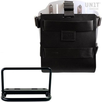 Carrying system in aluminum with adjustable leather front， Quick Release System and frame | U085-U000-3800 UnitGarage (ユニットガレージ)