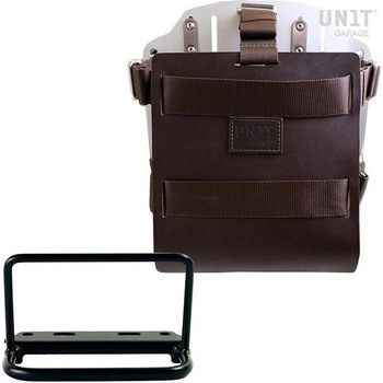 Carrying system in aluminum with adjustable leather front， Quick Release System and frame | U085-U000-3800 UnitGarage (ユニットガレージ)