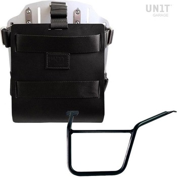 U085+U000+3304SX-Black-Silver CarryingSystem in aluminum with adjustable leather frontCQuick Release System & frame Pan America 1250-U085-U000-3304SX UnitGarage (jbgK[W) 64745794