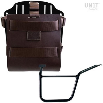U085+U000+3304SX-Brown-Black CarryingSystem in aluminum with adjustable leather frontCQuick Release System & frame Pan America 1250-U085-U000-3304SX UnitGarage (jbgK[W) 64745810