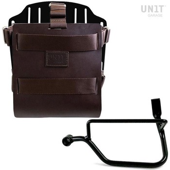 Carrying system in aluminum with adjustable leather front，Quick Release System and frame Street Twin 900(2016until now) UnitGarage (ユニットガレージ)