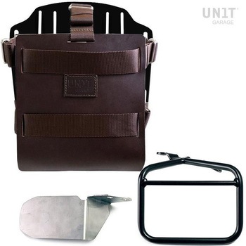 Carrying system in aluminum with adjustable leather front， Quick Release System and right frame | U085-U000-1007DX UnitGarage (ユニットガレージ)