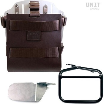Carrying system in aluminum with adjustable leather front， Quick Release System and right frame | U085-U000-1007DX UnitGarage (ユニットガレージ)