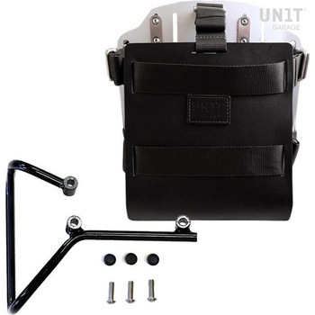 Carrying system in aluminum with adjustable leather front， Quick Release System and Svartpilen 701 frame-U085-U000-3002 UnitGarage (ユニットガレージ)