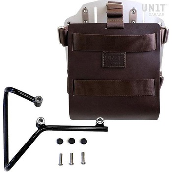 Carrying system in aluminum with adjustable leather front， Quick Release System and Svartpilen 701 frame-U085-U000-3002 UnitGarage (ユニットガレージ)