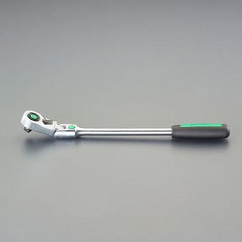 1/2"DR/416mm ラチェットハンドル(首振型) エスコ