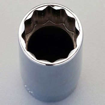 1/4"DR/ 11/32" [航空規格]ディープソケット(インチ) - エスコ