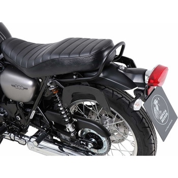 C-Bow シーボウ サイドキャリア - ブラック Kawasaki W 800 Street/Cafe (2019-) HEPCO&BECKER (ヘプコ&ベッカー)