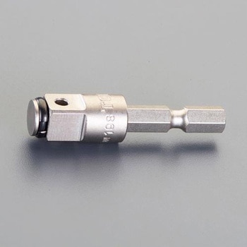 3/8"DRx1/4"HEX/51mm インパクトソケットアダプター エスコ