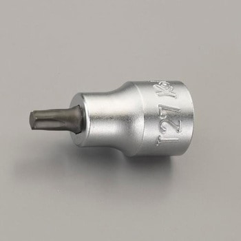 3/8"DR/T45x38mm [TORX]ビットソケット エスコ