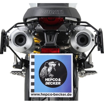 C-Bow シーボウ サイドキャリア Ducati スクランブラー 1100 ab 2018 - HEPCO&BECKER (ヘプコ&ベッカー)