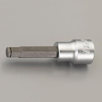 3/8"DR/5x62mm[HEX]ビットソケット(グリップリング付) エスコ