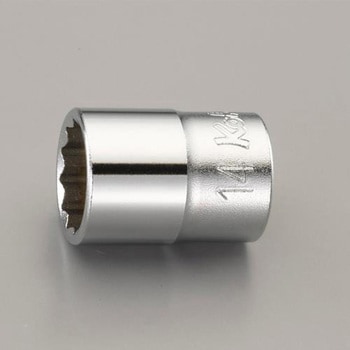 3/8"DRx26mm ソケット(12角) エスコ