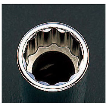 3/8"DRx26mm ソケット(12角) エスコ