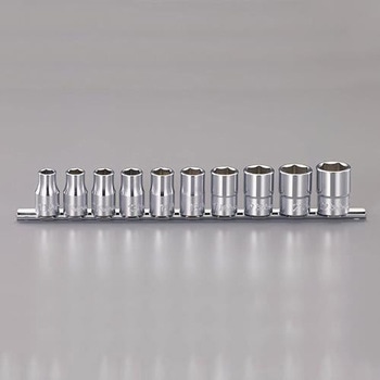 1/2"DR ソケットセット(10個組) エスコ