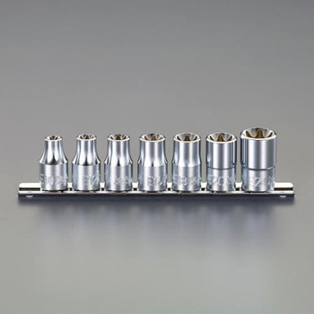1/2"DR/E10-E24 [TORX]ソケットセット(7個組) エスコ