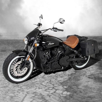 C-Bow シーボウ サイドキャリア クロム Indian Scout / sixty 2015- HEPCO&BECKER (ヘプコ&ベッカー)