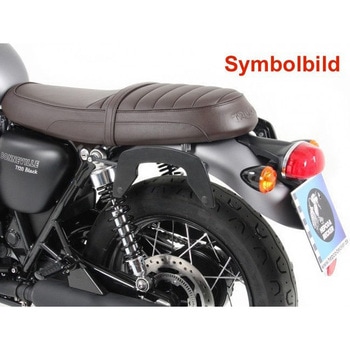 C-Bow シーボウ サイドキャリア クロム Triumph Bonneville T 120 / ブラック 2016- - HEPCO&BECKER (ヘプコ&ベッカー)