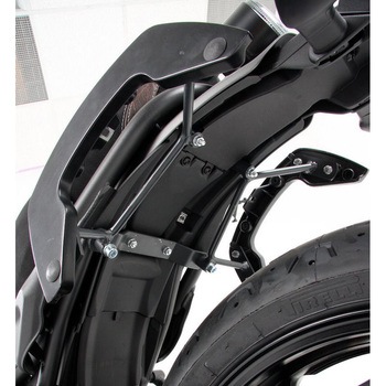 C-Bow シーボウ サイドキャリア パーマネントマウント ブラック Yamaha XSR 700 / XSR 700 Xtribute (2016-) - HEPCO&BECKER (ヘプコ&ベッカー)