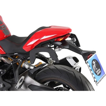 C-Bow シーボウ サイドキャリア ブラック Ducati Monster 1200 S from 2017 - HEPCO&BECKER (ヘプコ&ベッカー)