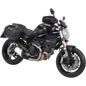 C-Bow シーボウ サイドキャリア ブラック Ducati Monster 797 / 2017 HEPCO&BECKER (ヘプコ&ベッカー)