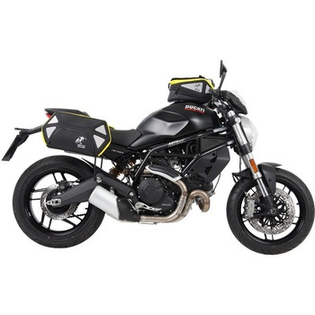 C-Bow シーボウ サイドキャリア ブラック Ducati Monster 797 / 2017 HEPCO&BECKER (ヘプコ&ベッカー)