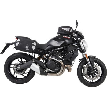 C-Bow シーボウ サイドキャリア ブラック Ducati Monster 797 / 2017 HEPCO&BECKER (ヘプコ&ベッカー)