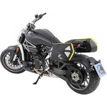 C-Bow シーボウ サイドキャリア ブラック Ducati X Diavel / S 2016- HEPCO&BECKER (ヘプコ&ベッカー)
