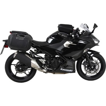 C-Bow シーボウ サイドキャリア ブラック Kawasaki Ninja 400 / 2018 HEPCO&BECKER (ヘプコ&ベッカー)