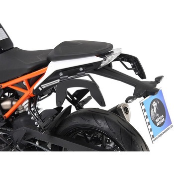 C-Bow シーボウ サイドキャリア ブラック KTM 125 Duke from 2017 HEPCO&BECKER (ヘプコ&ベッカー)