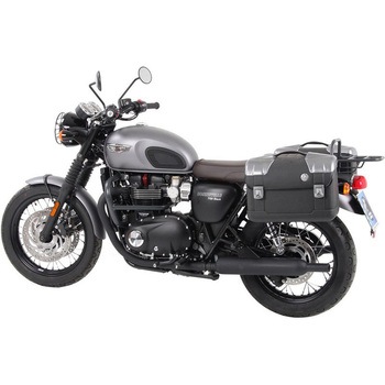 C-Bow シーボウ サイドキャリア ブラック Triumph Bonneville T 120 / ブラック 2016- HEPCO&BECKER (ヘプコ&ベッカー)
