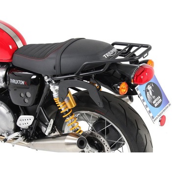 C-Bow シーボウ サイドキャリア ブラック Triumph Thruxton / R 2016- - HEPCO&BECKER (ヘプコ&ベッカー)